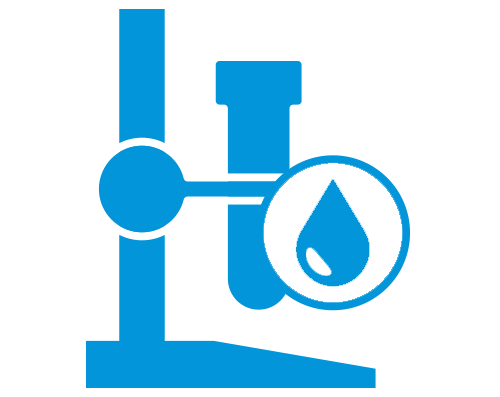 Testing and Monitoring Icon Blue